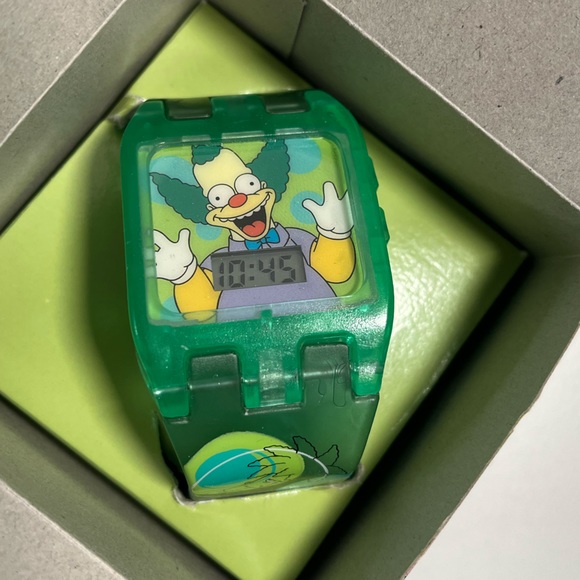 2002 The Simpsons x Burger King talking watches - Picture 8 of 11